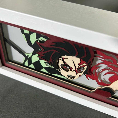 Tanjiro Kamado - Demon Slayer Light Box - PandaLight