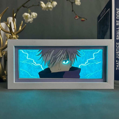 Satoru Gojo - Jujutsu Kaisen Light Box - PandaLight