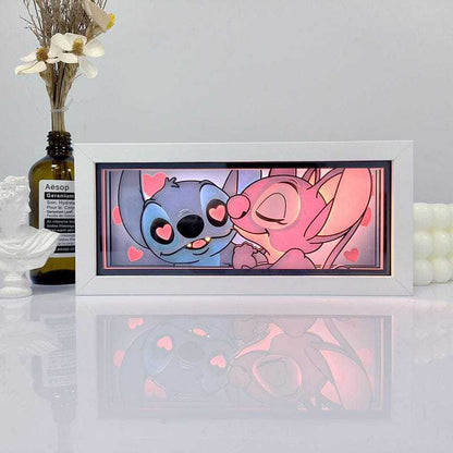 Lilo and Stitch Light Box - Angel Kiss Design at Home