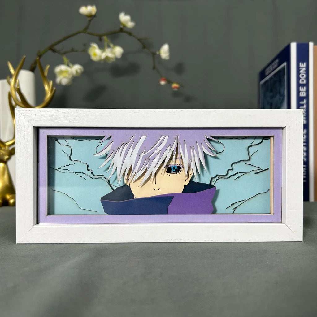 Satoru Gojo - Jujutsu Kaisen Light Box - PandaLight