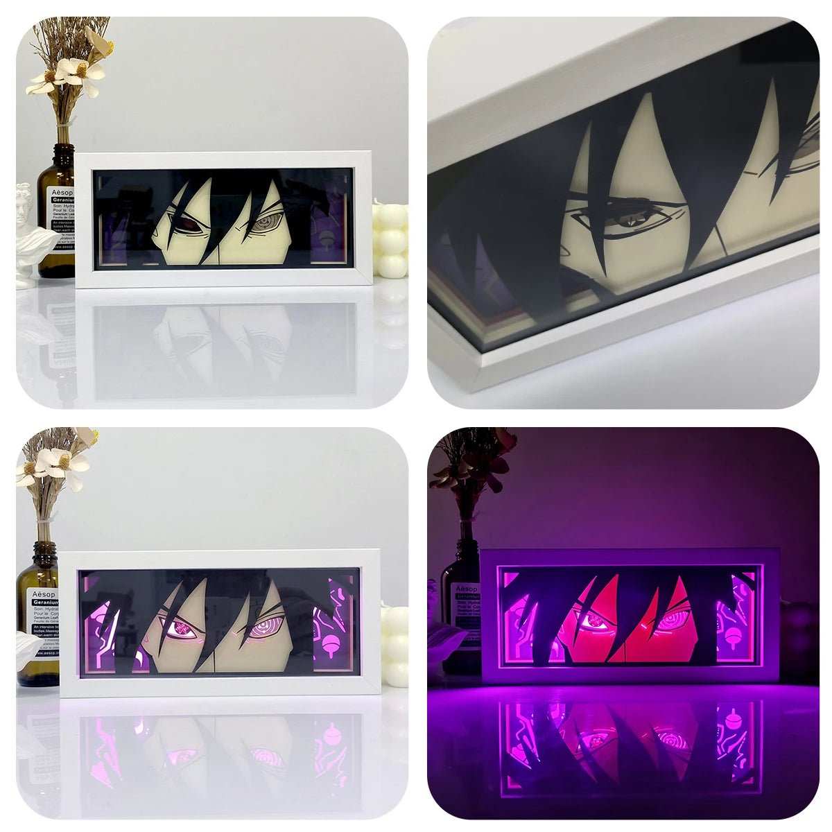 Uchiha Sasuke Rinnegan - Naruto Shippuden Light Box - PandaLight