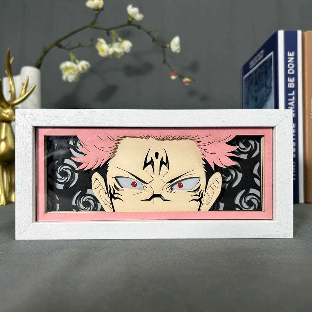 Sukuna - Jujutsu Kaisen Light Box - PandaLight