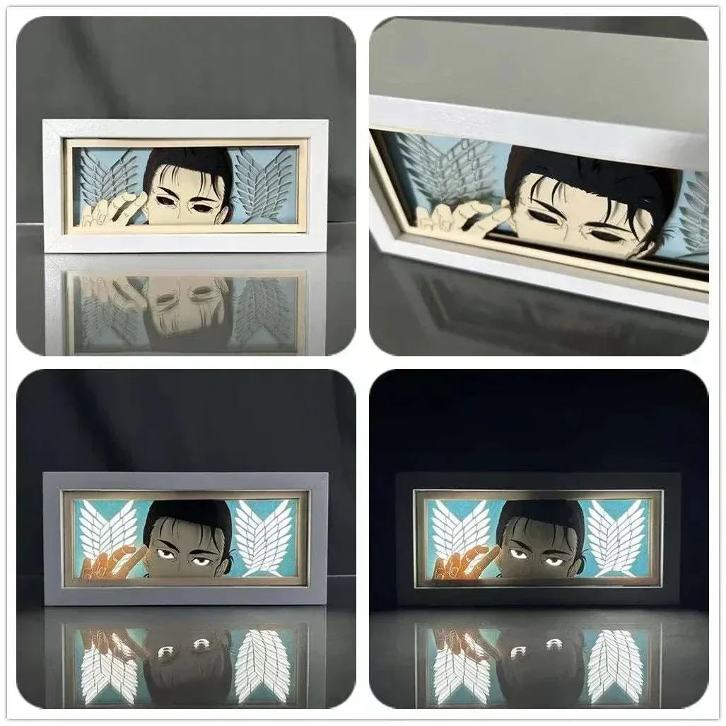 Older Eren Yeager - Attack On Titan Light Box - PandaLight