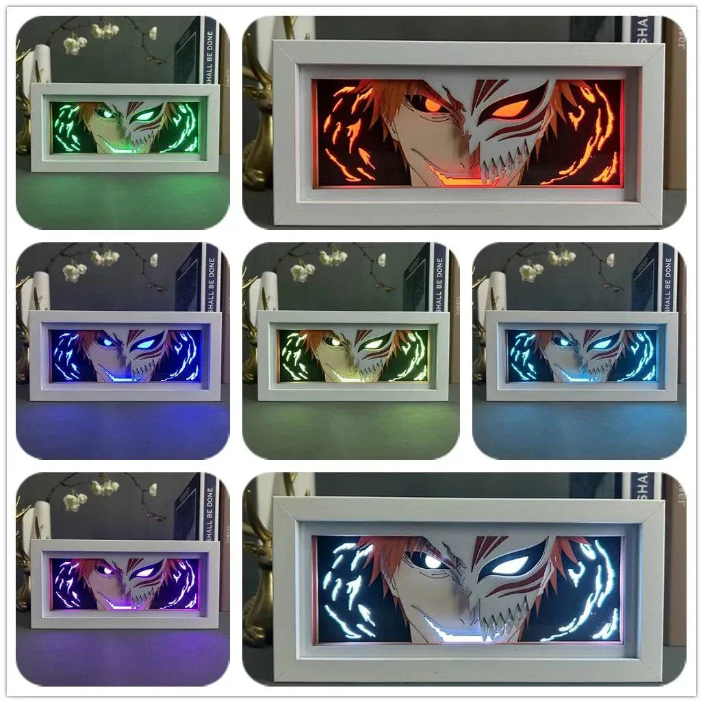 Ichigo Kurosaki Hollow Mask- Bleach Light Box - PandaLight