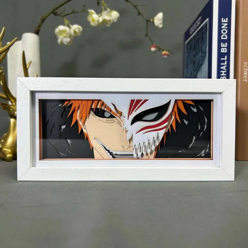 Ichigo Kurosaki Hollow Mask- Bleach Light Box - PandaLight