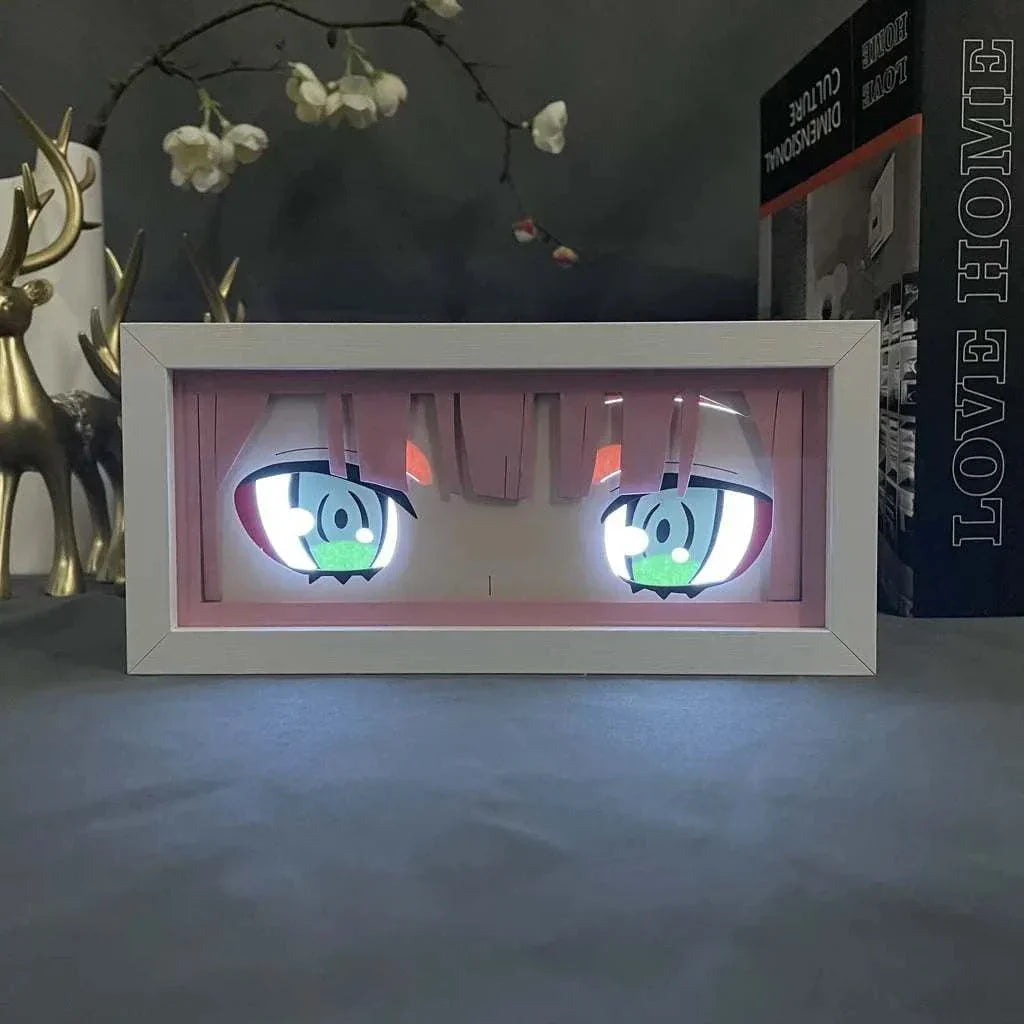 Zero Two Eyes - Darling in the Franxx Light Box - PandaLight