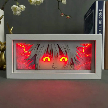 Satoru Gojo Eyes - Jujutsu Kaisen Light Box - PandaLight