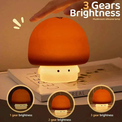 Adorable Mushrooms Night Light - PandaLight