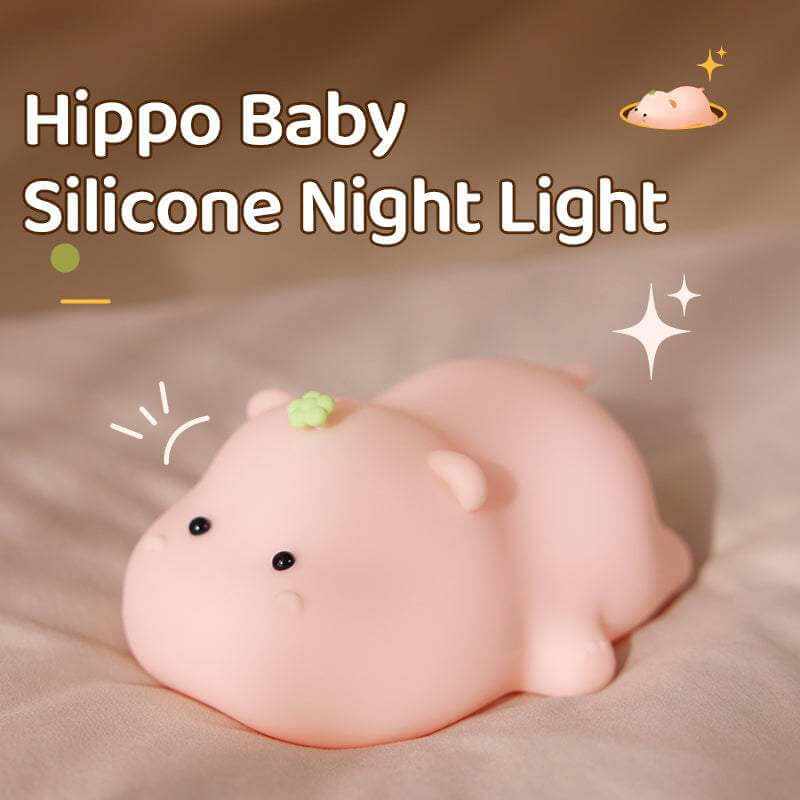 Baby Hippo Night Light - PandaLight