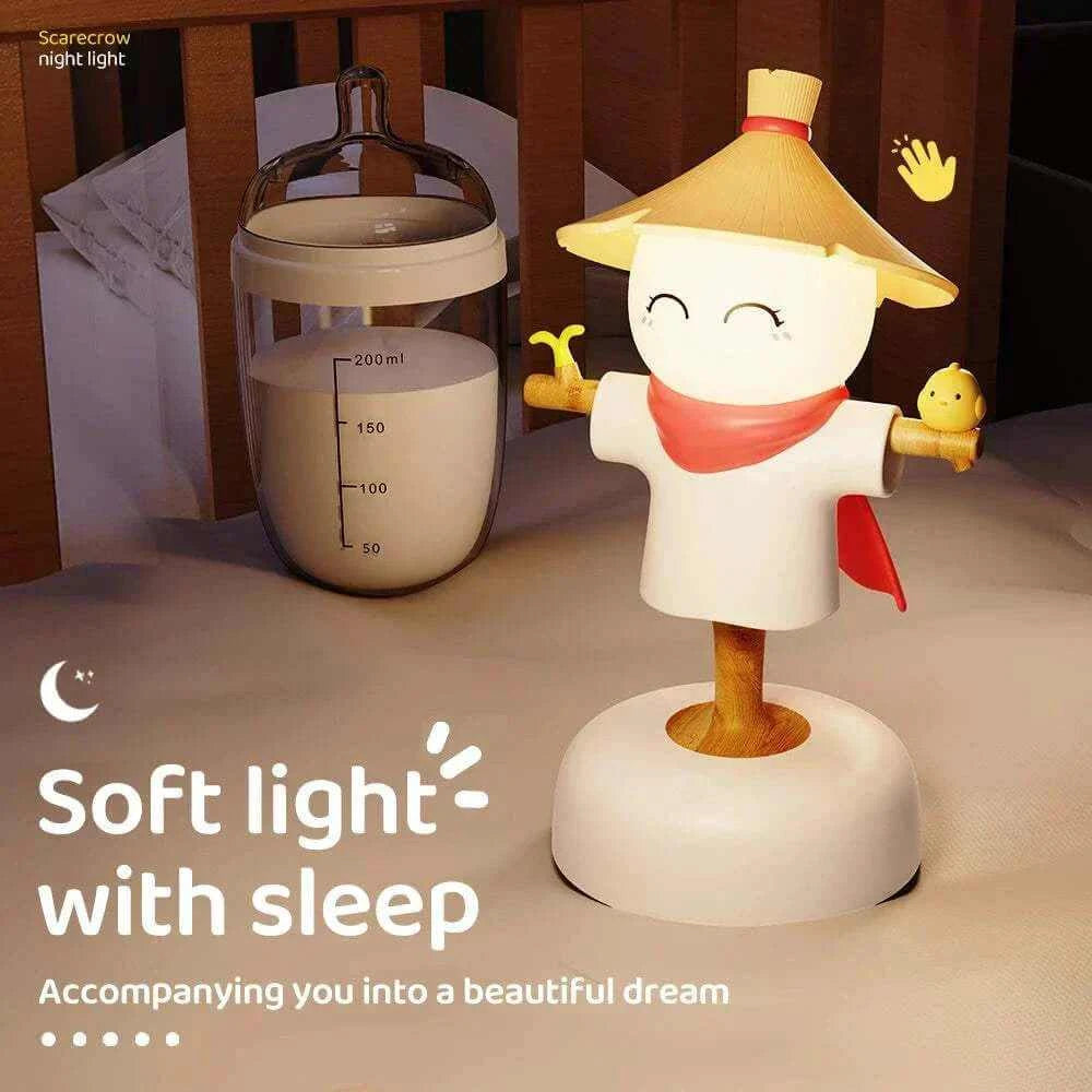 Cute Scarecrow Night Light - PandaLight