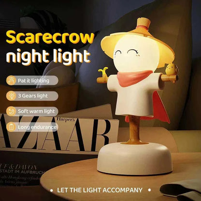 Cute Scarecrow Night Light - PandaLight