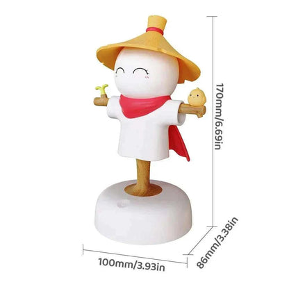 Cute Scarecrow Night Light - PandaLight