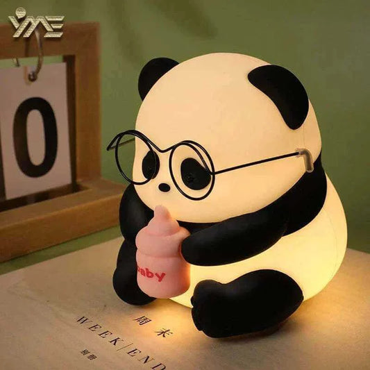 Panda Night Light with Glasses - PandaLight