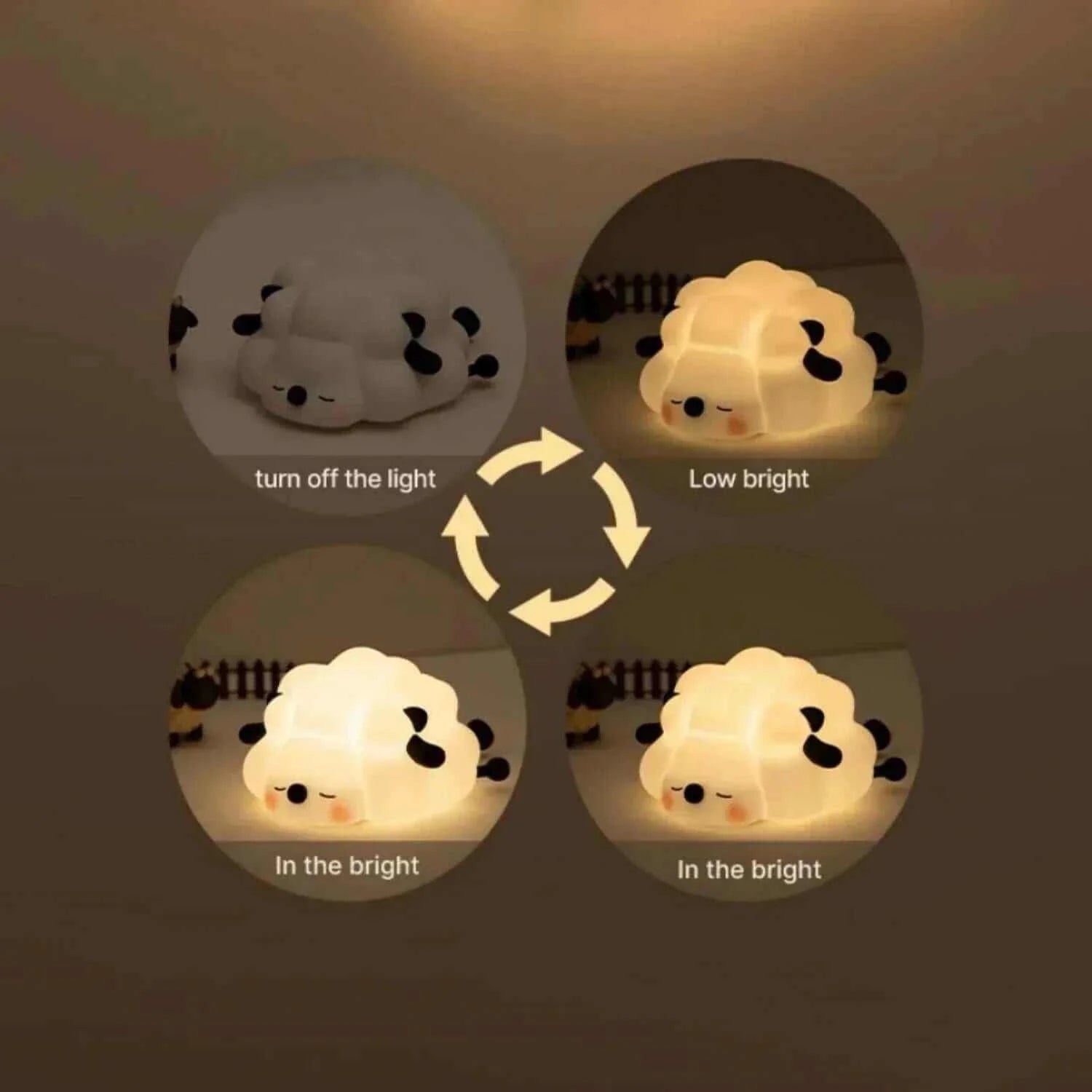 Sleepy Sheep Night Light - PandaLight