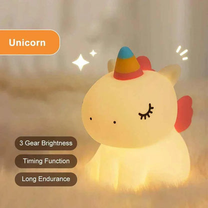 The Cute Unicorn Night Light - PandaLight