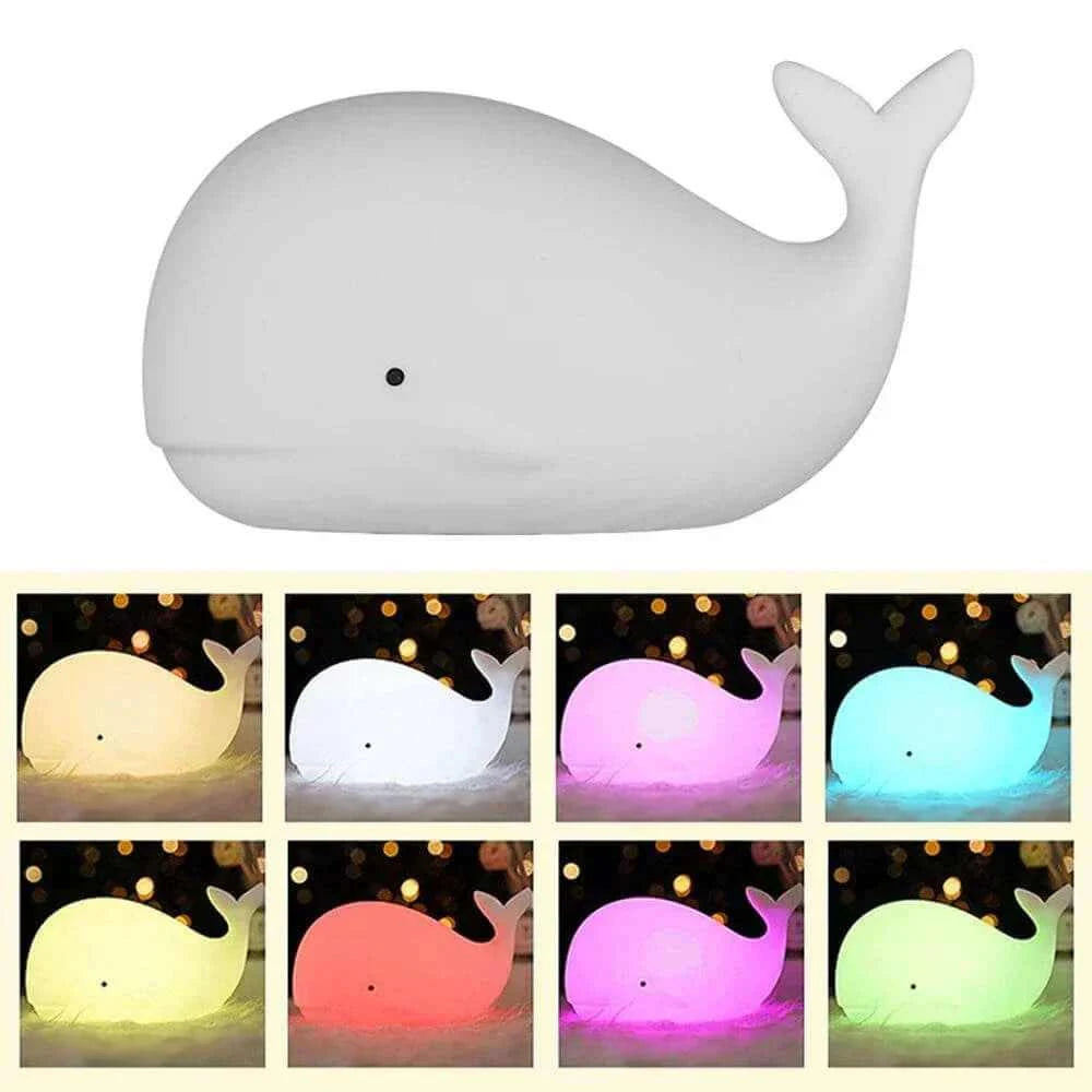 Wavy The Whale Night Light - PandaLight